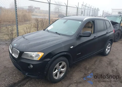 2012 BMW X3 xDrive28I from USA, damaged, VIN 5UXWX5C53CL726463